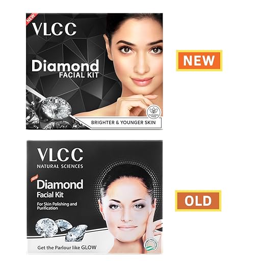 VLCC Diamond Facial Kit | Improves Elasticity and Brightens