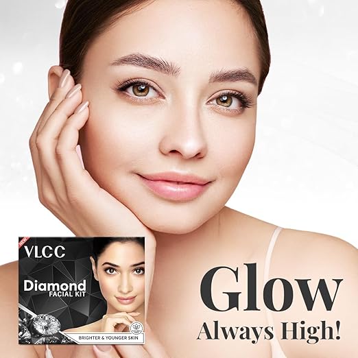 VLCC Diamond Facial Kit | Improves Elasticity and Brightens