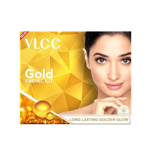 VLCC Gold Facial Kit | Bright & Glowing Skin