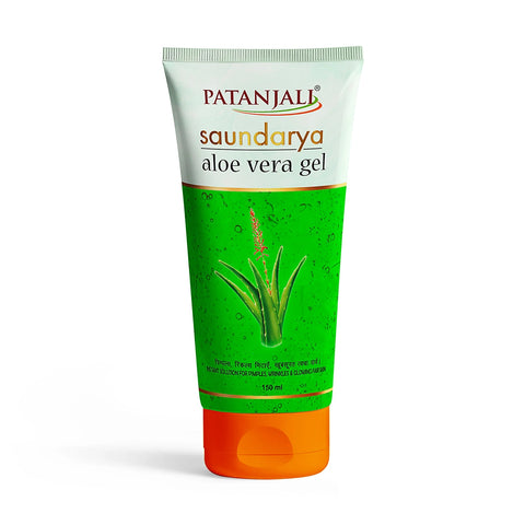 Patanjali Saundarya Aloe Vera Gel for face, body, and hair care.150ml