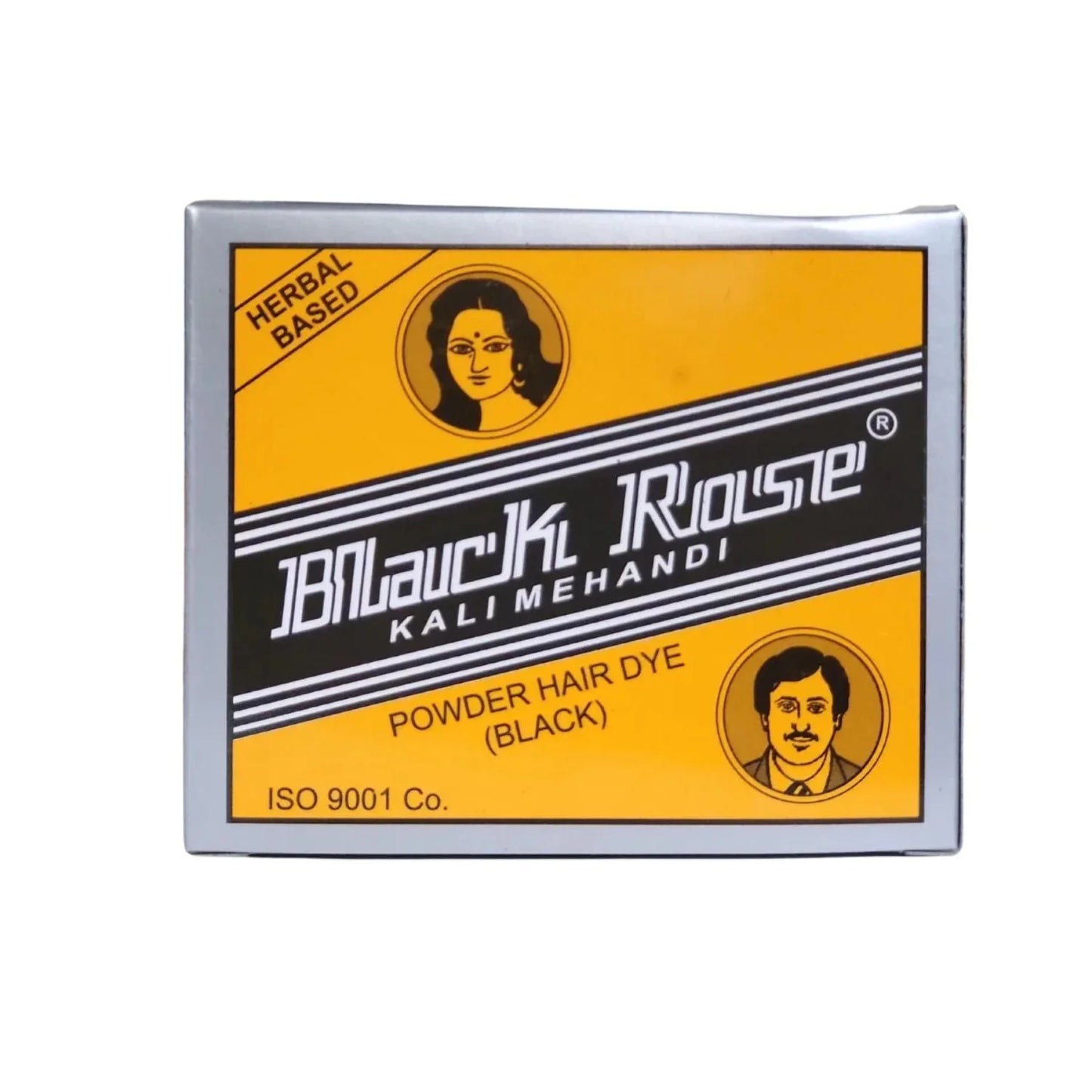 Black Rose Kali Mehndi Powder Hair Color – Natural Herbal Hair Dye