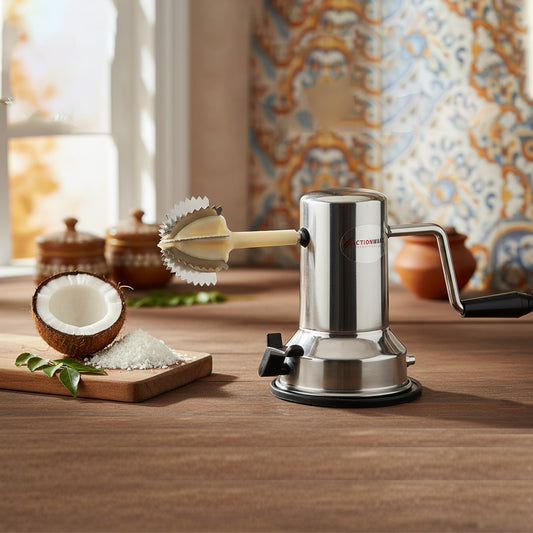 Action Stainless Steel Coconut Scraper – Modern Kitchen Utensil