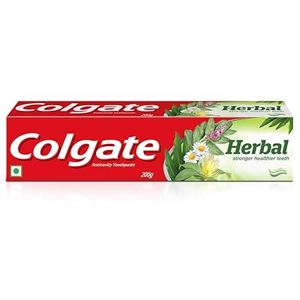 Colgate Herbal Toothpaste – Natural Herbal Protection for Strong, Healthy Teeth