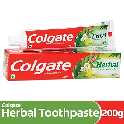 Colgate Herbal Toothpaste – Natural Herbal Protection for Strong, Healthy Teeth