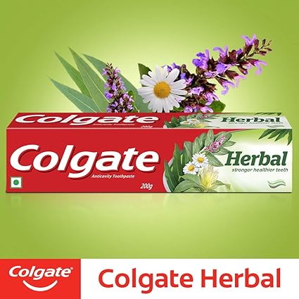 Colgate Herbal Toothpaste – Natural Herbal Protection for Strong, Healthy Teeth