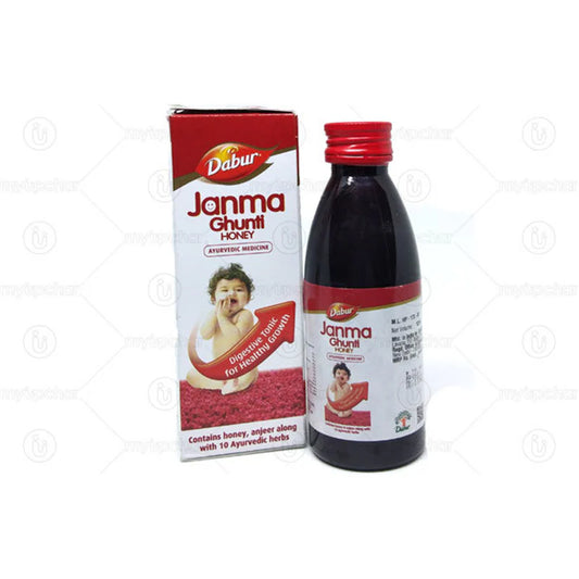 Dabur Janma Ghunti – Ayurvedic Digestive Tonic for Infants 125 ml
