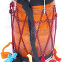 Traditional Punjabi Bhangra Dhol – Mango Wood, Natural Finish