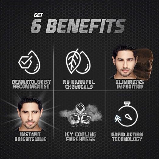 Men's Fair & Lovely Instant Brightness Rapid Action Facewash 50 ml