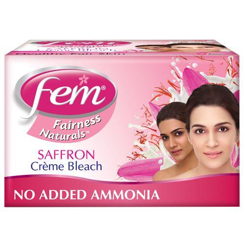 Fem Fairness Natural Saffron Crème Bleach – Skin Brightening with Saffron