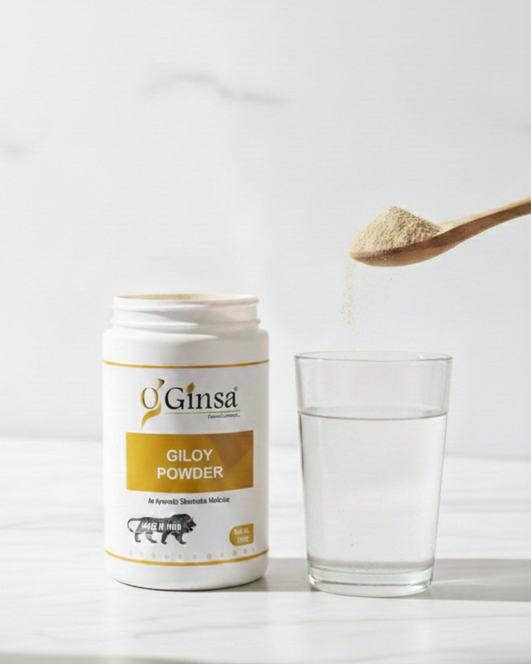 Ginsa Giloy Powder 100g | Pure Ayurvedic Giloy Powder for Immunity, Detox & Wellness