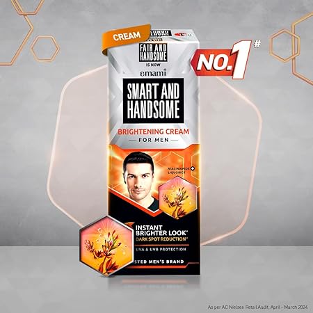 Fair and Handsome Long Lasting Radiance Face Cream for Men 30g | All-Day Fresh Look & Even Skin Tone