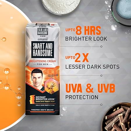 Fair and Handsome Long Lasting Radiance Face Cream for Men 30g | All-Day Fresh Look & Even Skin Tone