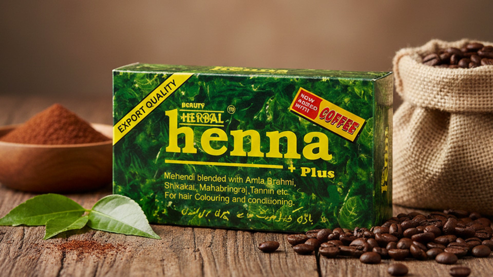 Beauty Herbal Henna Plus Mehendi With Coffee Herbal Hair Color And