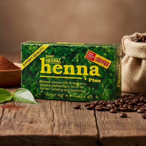 Beauty Herbal Henna Plus Mehendi Enriched with Coffee – Natural Herbal Hair Color