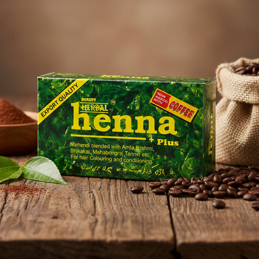 Beauty Herbal Henna Plus Mehendi Enriched with Coffee – Natural Herbal Hair Color