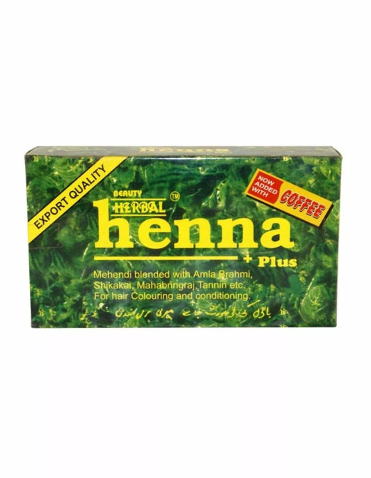 Beauty Herbal Henna Plus Mehendi Enriched with Coffee – Natural Herbal Hair Color