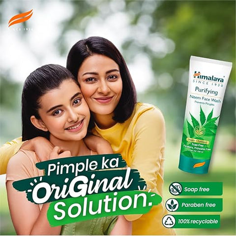 Himalaya Purifying Neem Face Wash – Deep Cleansing & Pimple Control