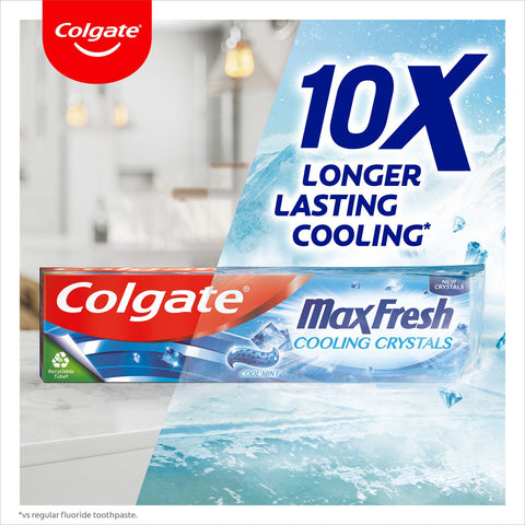 Colgate Max Fresh Blue Gel Toothpaste (Pack of 3)