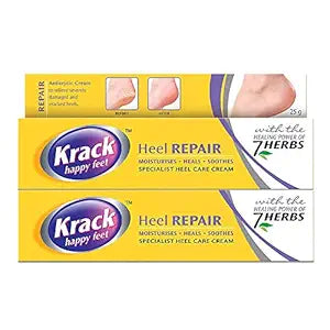 Krack Heel Repair Cream – Herbal Foot Care for Cracked Heels