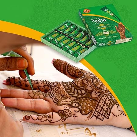 Neha Herbal Mehandi Cone – Natural Henna for Beautiful Designs