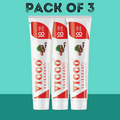 Vicco Vajradanti Ayurvedic Herbal Toothpaste (Pack of 3)