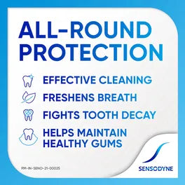 Sensodyne Fresh Mint Toothpaste – Gentle Relief with Long-Lasting Freshness