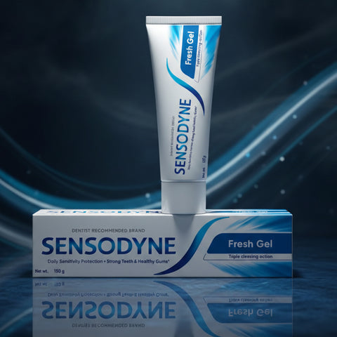 Sensodyne Fresh Gel Toothpaste – Gentle Care for Sensitive Teeth