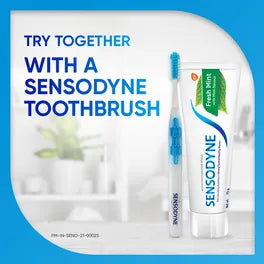 Sensodyne Fresh Mint Toothpaste – Gentle Relief with Long-Lasting Freshness