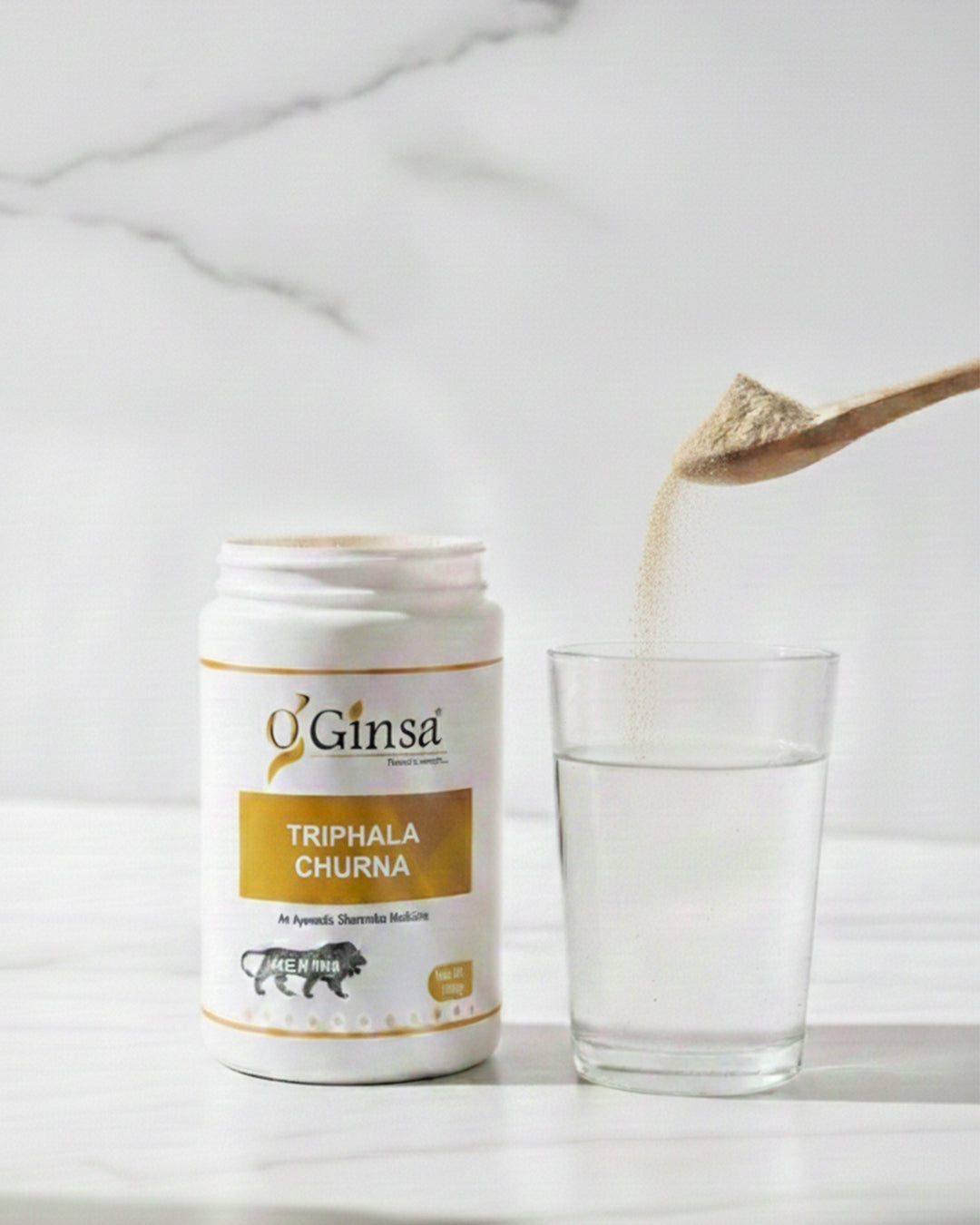Ginsa Triphala Churna 100g | Pure Ayurvedic Triphala Powder for Digestion, Detox & Wellness