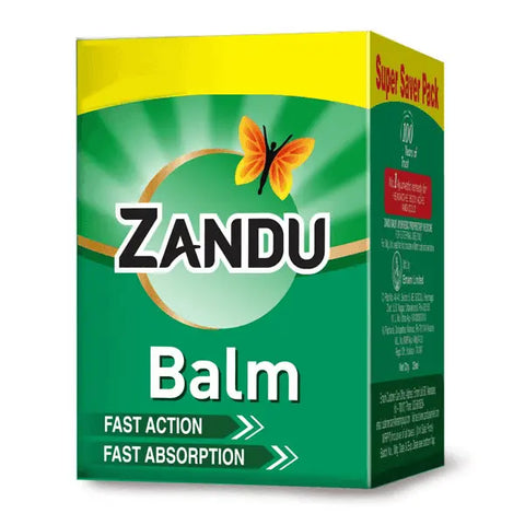 Zandu Balm – Ayurvedic Relief for Headache and Body Pain