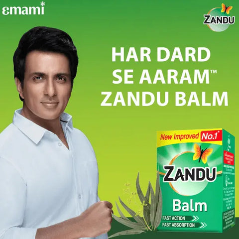 Zandu Balm – Ayurvedic Relief for Headache and Body Pain